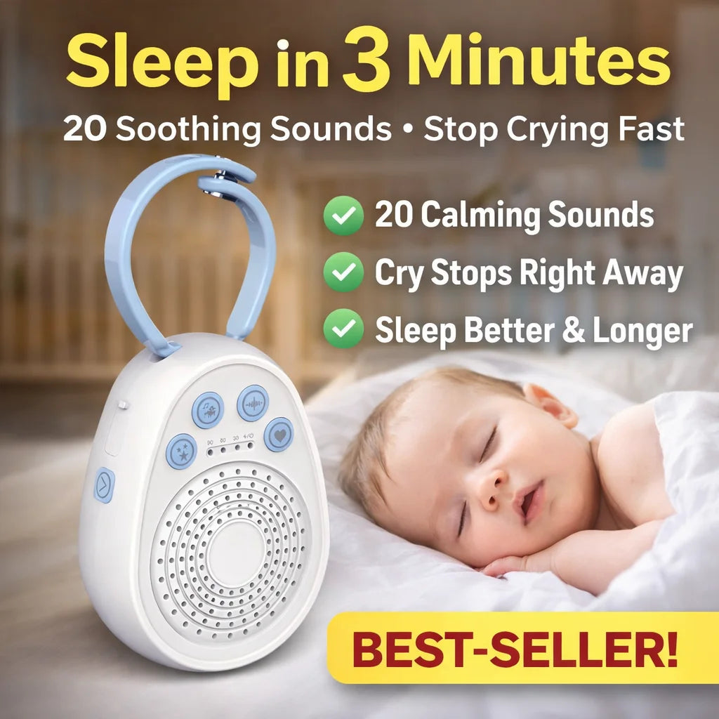 Baby Sleep Sound Machine for Peaceful Nights Anywhere