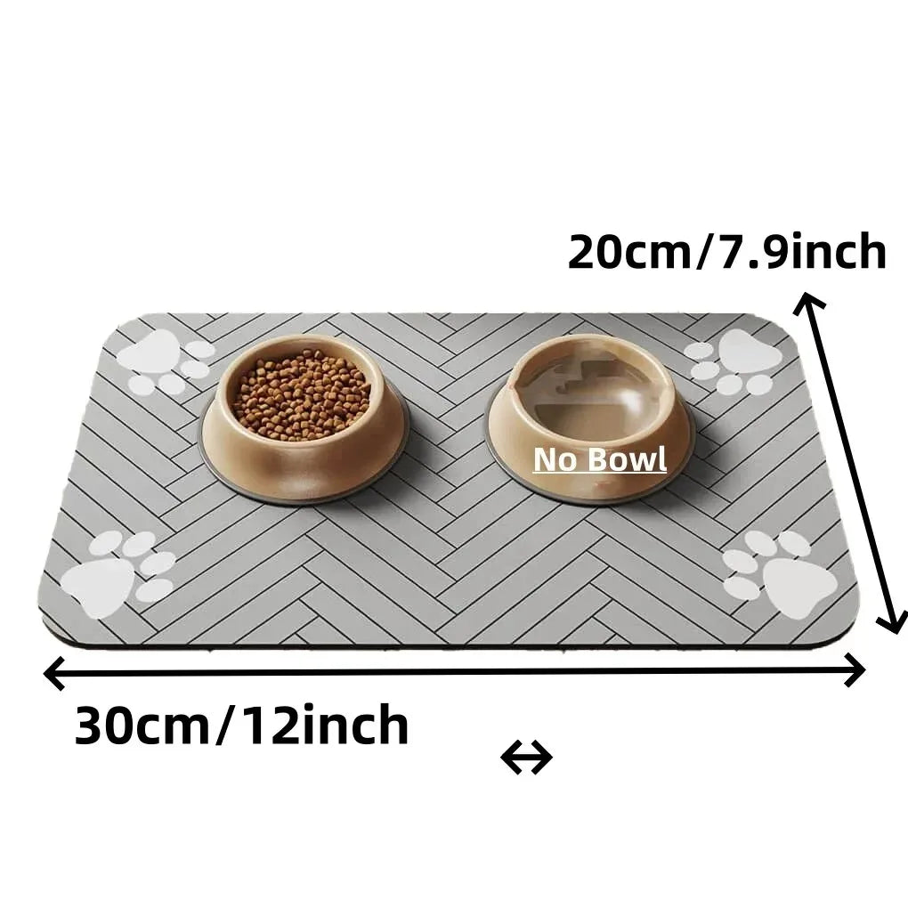 Waterproof Pet Feeding Mat for Dogs and Cats
