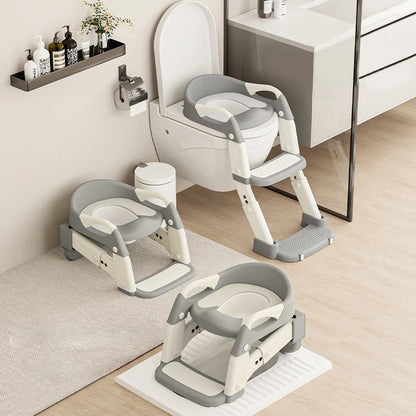 Toddler Potty Training Seat with Steps for Easy Learning