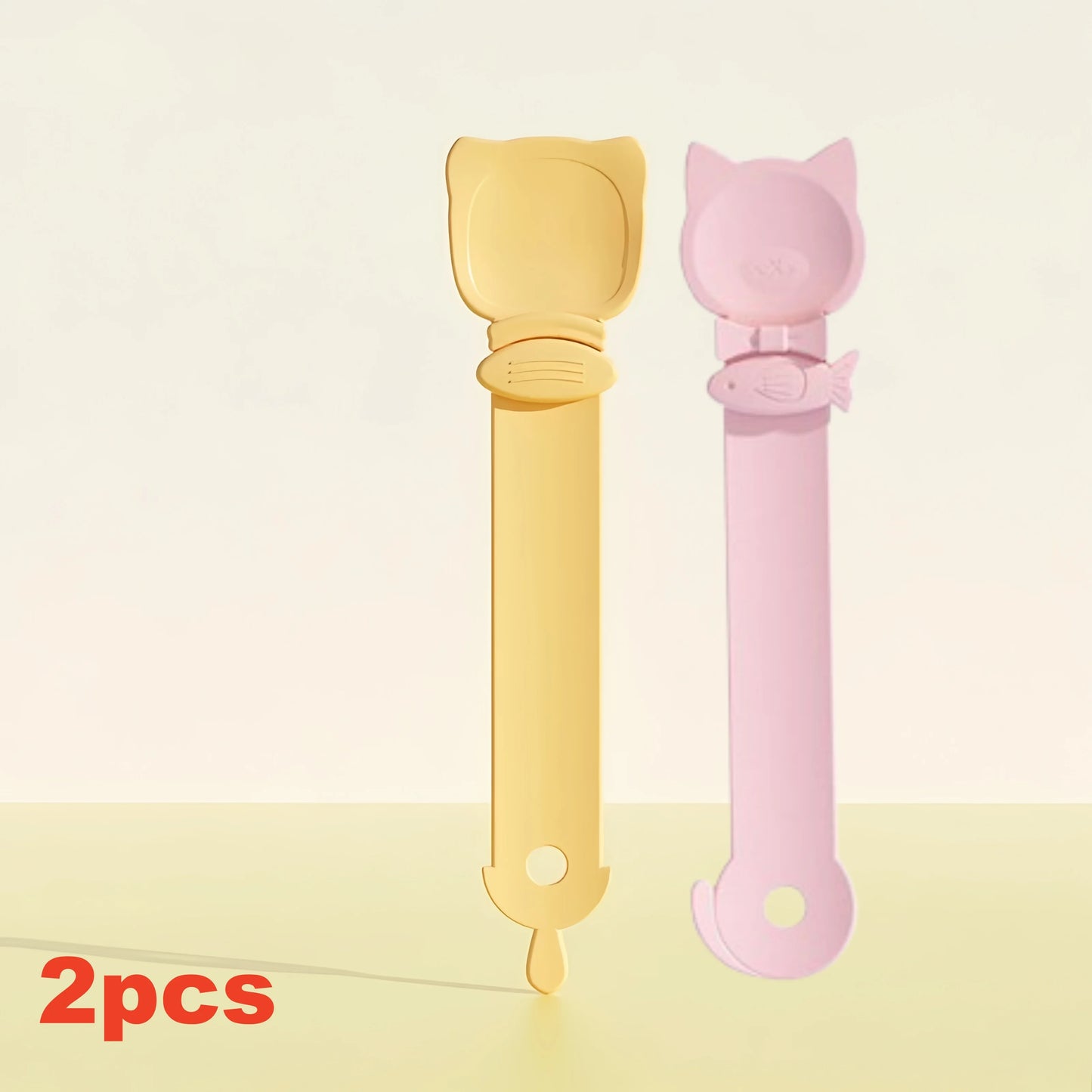 New cat food squeezer spoon for cat food; meat paste squeezer pet feeding spoon for cats supplies