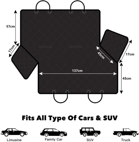 Waterproof Pet Car Seat Cover for Stress-Free Travel