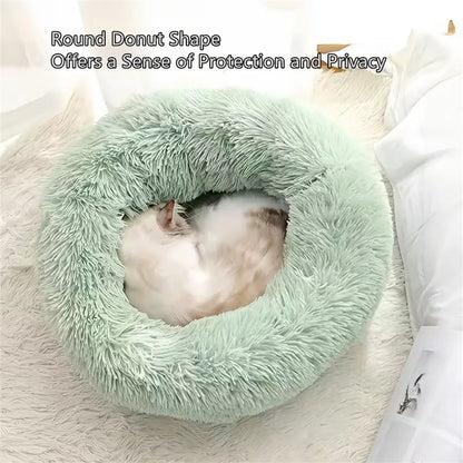 Soft Calming Pet Bed for Better Sleep
