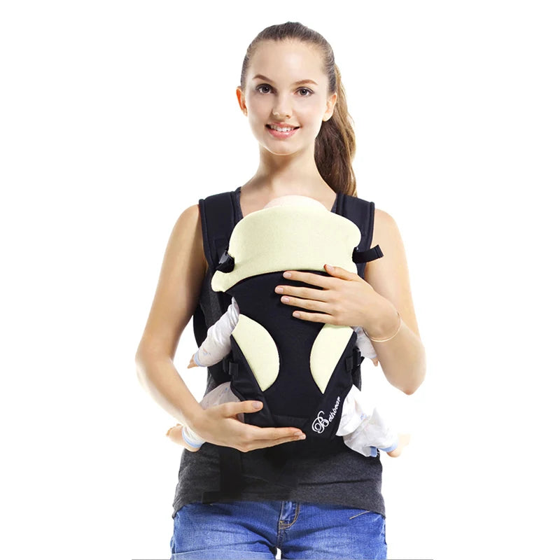 Baby Carrier Backpack Infant Strap Sling Portable Lightweight for Travel Front And Back Carring 4 Seasons