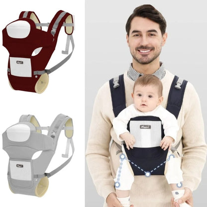 Ergonomic Baby Carrier Backpack Adjustable Head Support Baby Hipseat Carrier Breathable Mesh Multi-use Infant Waist Stool