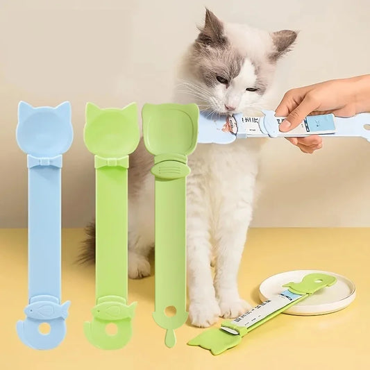 QuickServe Cat Food Squeezer for Effortless Feeding