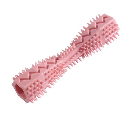 Dog Teething Toy Chew Stick Bite Resistant Fun Leak Proof Food Toy Pet Teether Cleaner Stick Cat and Dog Chewing Toys