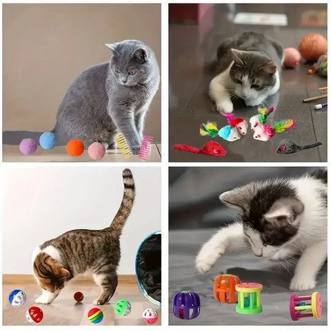 Multi Cat Toy Pack for Happy Playtime Adventures