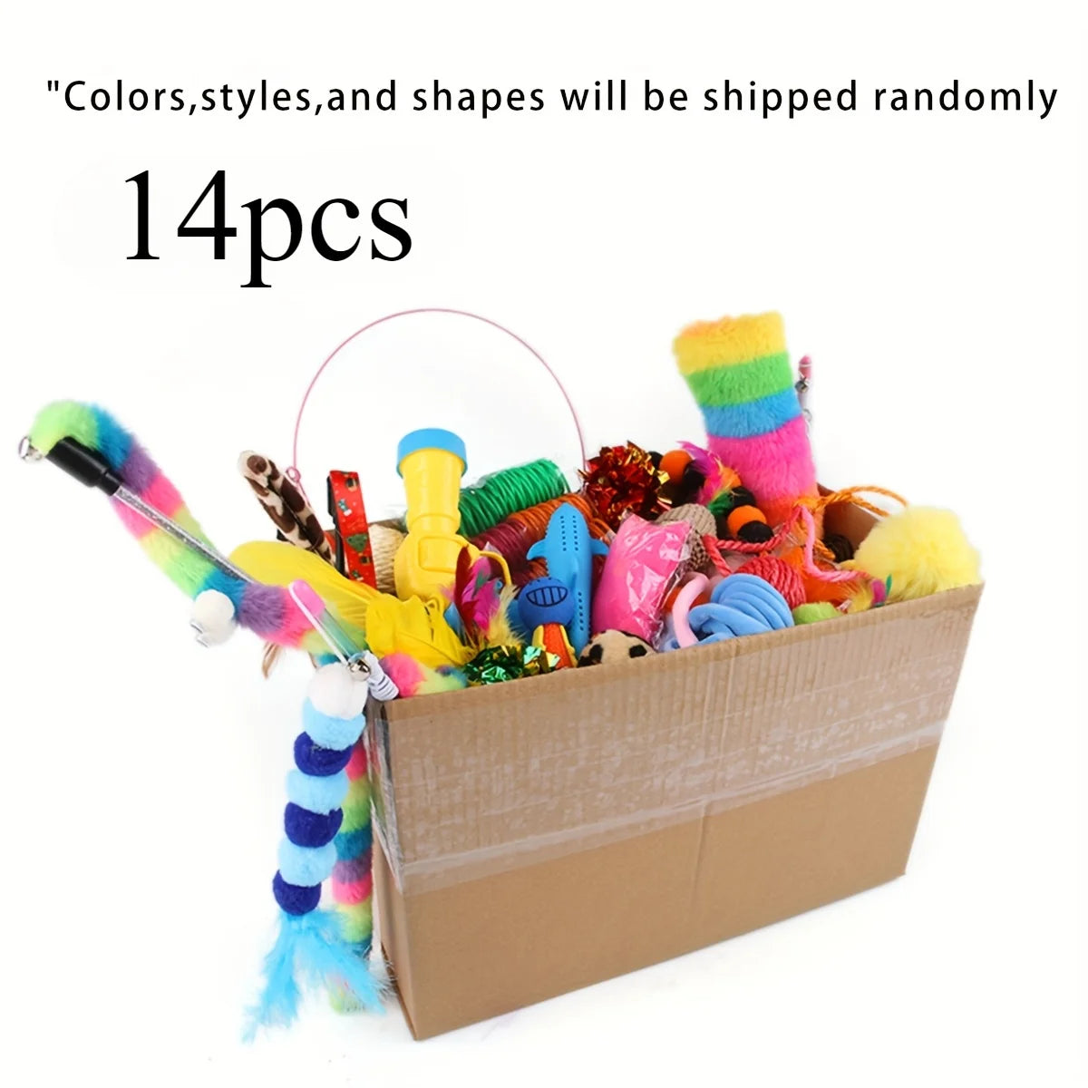 Multi Cat Toy Pack for Happy Playtime Adventures