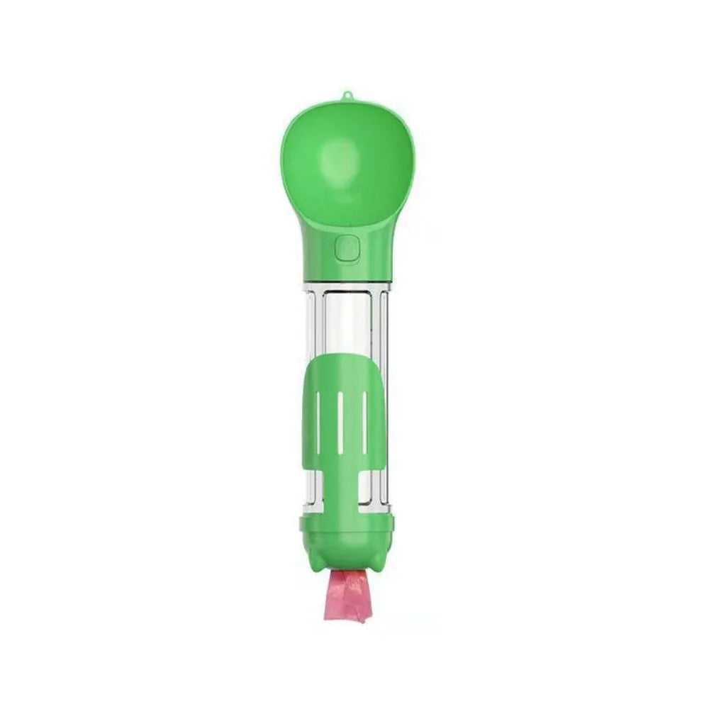 3-in-1 Portable Pet Water Bottle & Food Dispenser
