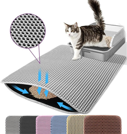 Keep Floors Clean Cat Litter Trap Mat