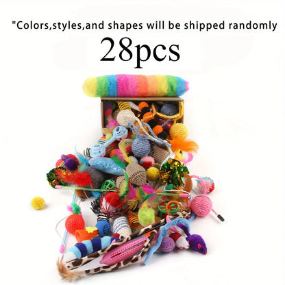 Multi Cat Toy Pack for Happy Playtime Adventures