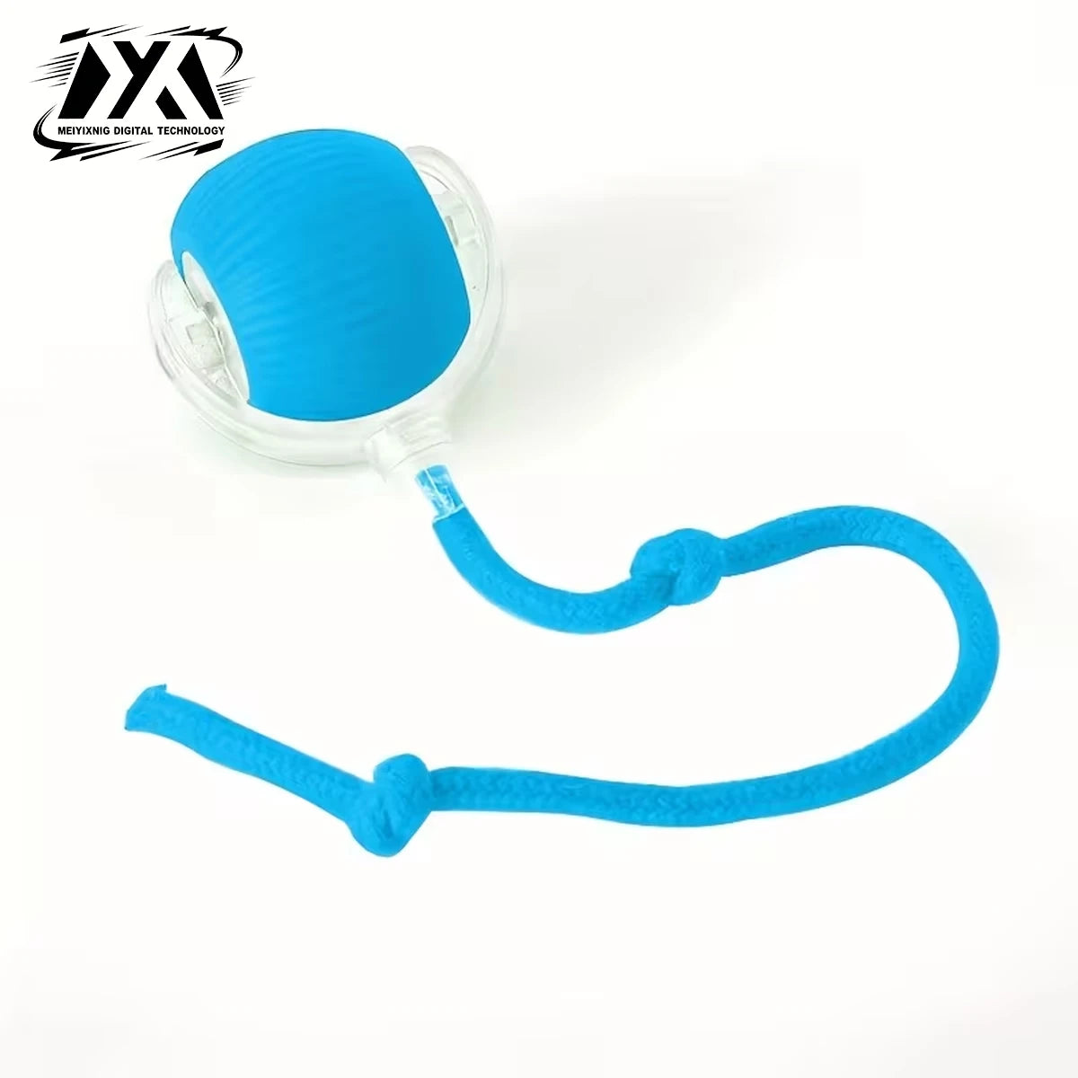 New Cat Interactive Ball Toy Automatic Rolling Ball Faux Tail Rechargeable Smart Pet Electric Toy Dog Cat Training Imitate Mouse
