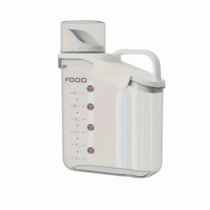 Moisture-Proof Pet Food Storage Bucket Airtight Freeze Dried Storage Container Kitchen Condiments Sealed Storage Tank Snacks