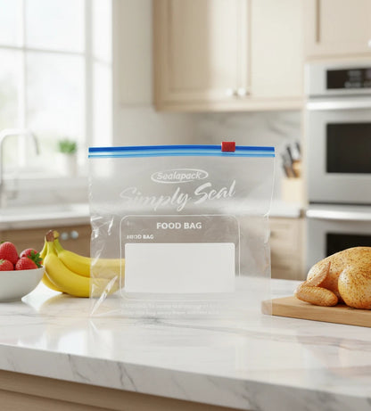 New-Sealapack simply Seal Extra Strong Food Bags 18 X 20cm 8 Pack-UK
