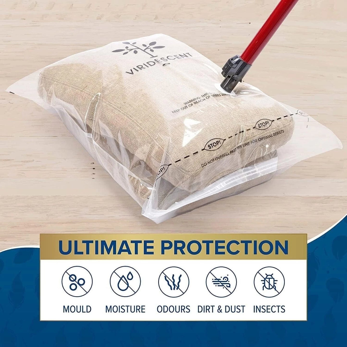 Sealpack Space-Saving Vacuum Storage Bag 50cm X 70cm-UK