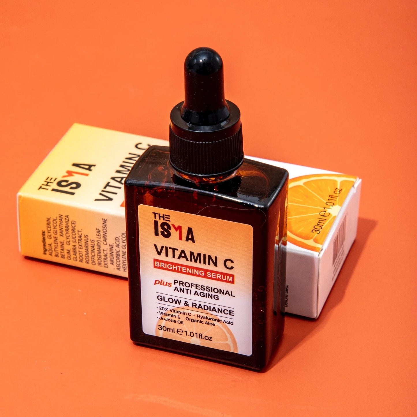 Vitamin C Face Serum Cream with Hyaluronic Acid-Anti Aging Anti Wrinkle 30ml
